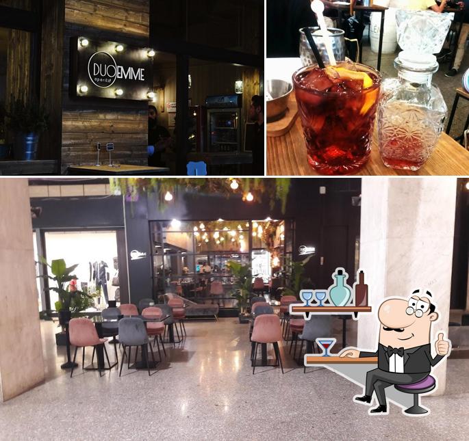 Gli interni di Duoemme Aperitif