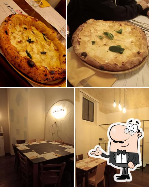 La foto della interni e cibo di Il Piennolo Cava
