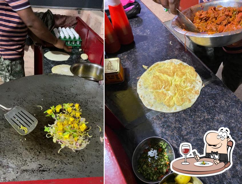 Meals at Kolkatta Famous Kati Rolls