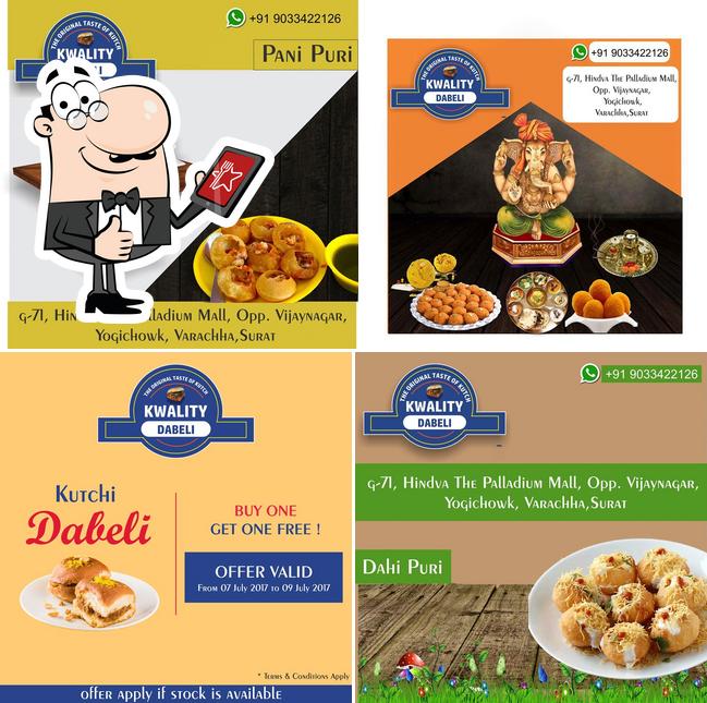 Look at the pic of Kwality Dabeli