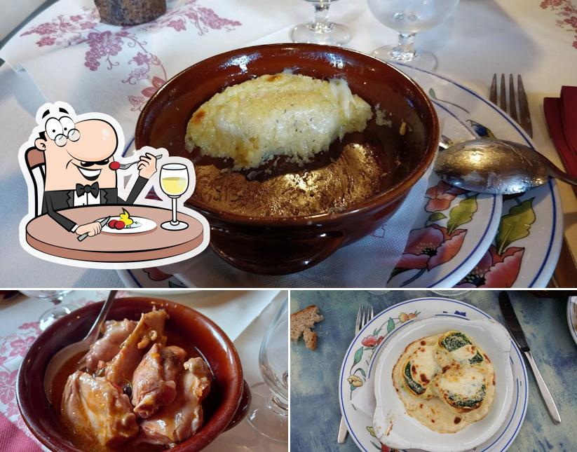 Cibo al Ristorante Baita Ermitage