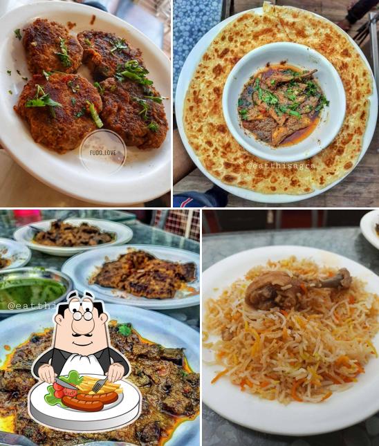 Food at Wahid biryani sadar bazar