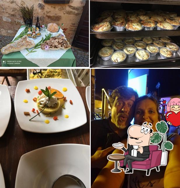 Ristorante Pizzeria Al Castello si caratterizza per la interni e cibo