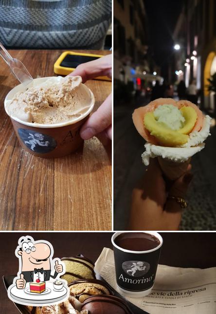 Amorino offre un'ampia selezione di dolci