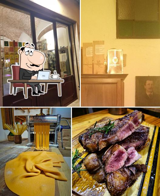 Siediti a un tavolo di Antica Osteria Da Cencio