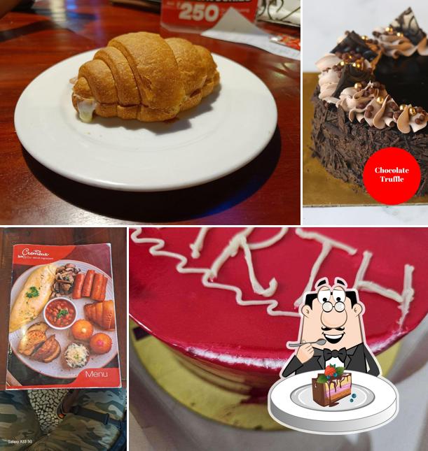 Chocolate cake at Cremeux - Miramar