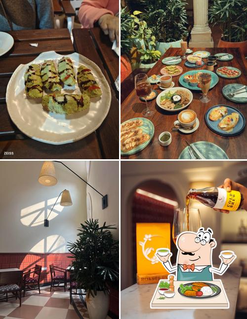 Food at Roastery Coffee House Delhi