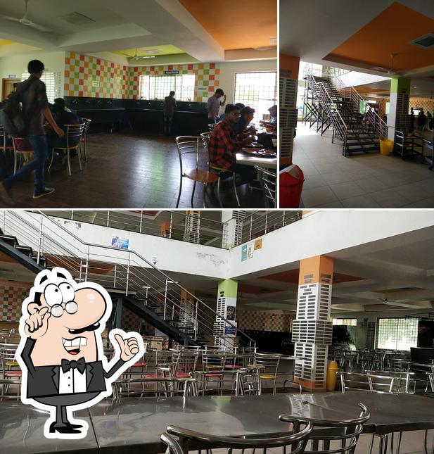 The interior of CVR Canteen