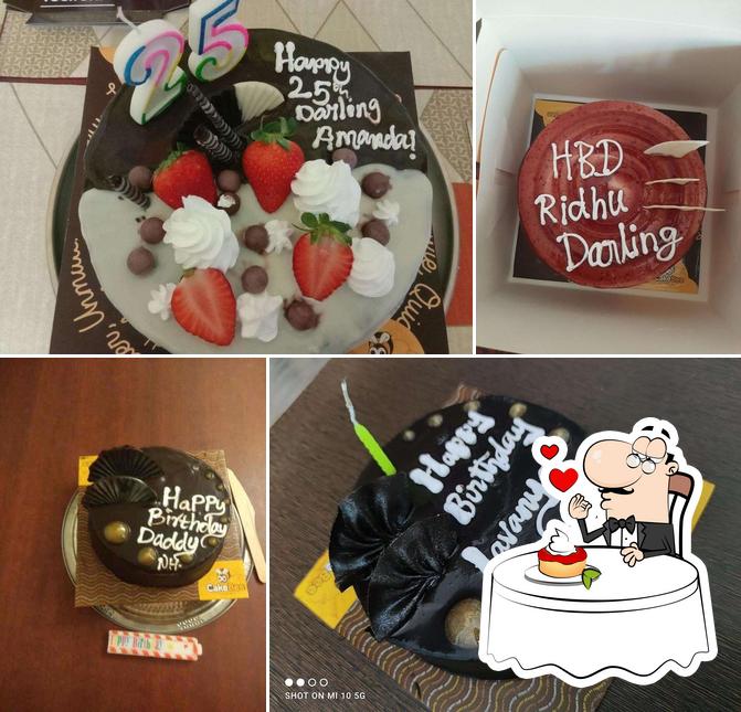 Enjoy one of the desserts