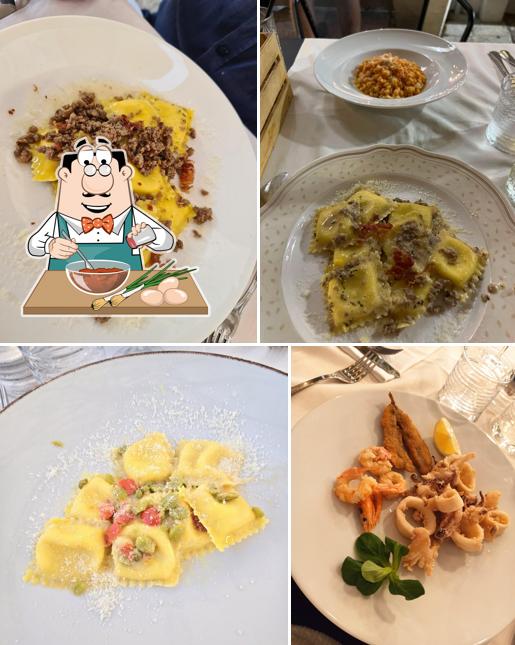 Ravioli al Osteria del Corso