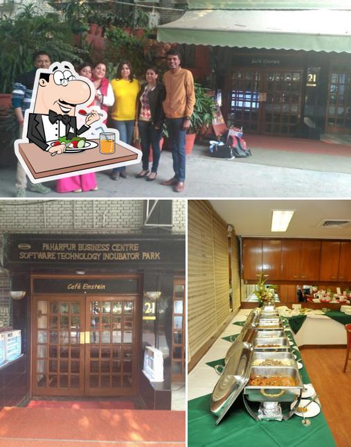 The restaurant's food and exterior