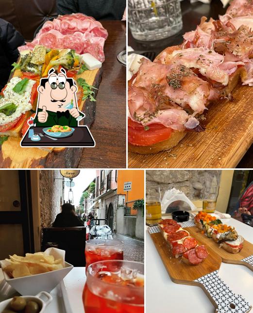 Platti al Enoteca delle Antiche Mura