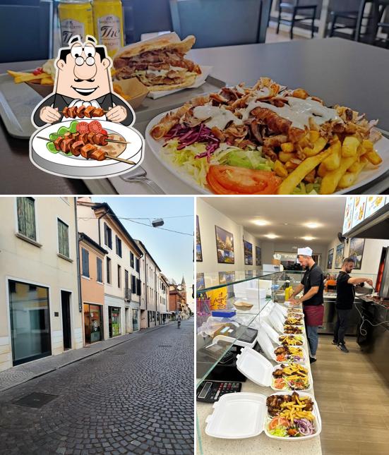 Tra le diverse cose da İstanbul City Kebap Castelfranco Veneto si possono trovare la cibo e esterno