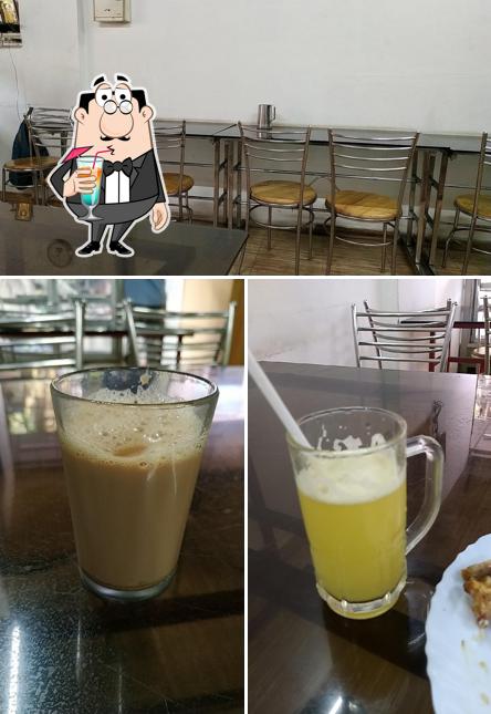 Among different things one can find drink and interior at Kanal Biriyani