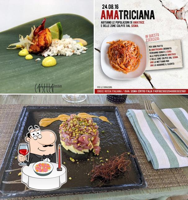 Tartare di tonno al Ristorante Casetta