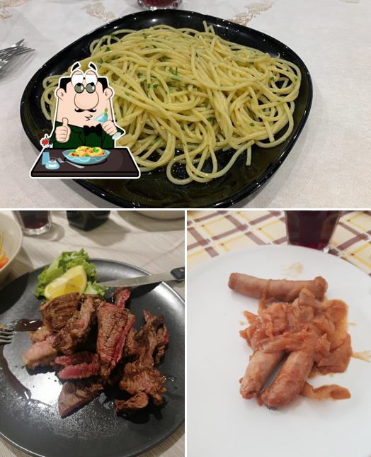 Cibo al Ristorante La Palazzina Motel Pizzeria Di Ferrario Rita