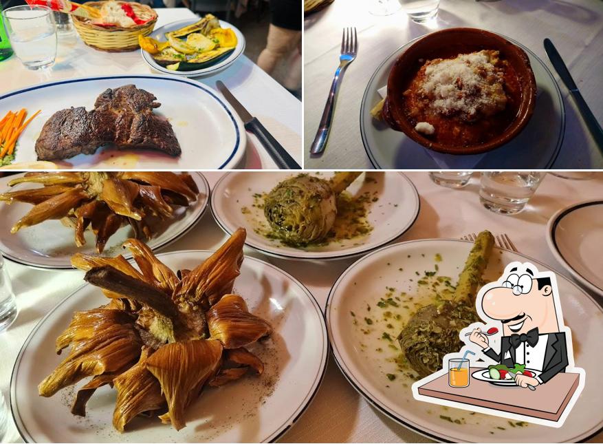 Platti al Ristorante Terme di Diocleziano