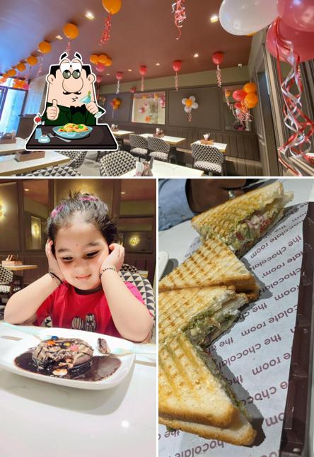 The Chocolate Room Thaltej is distinguished by food and interior