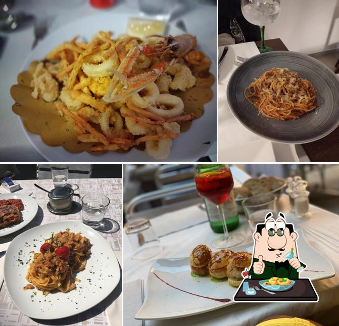 Cibo al Trattoria Al Campanile