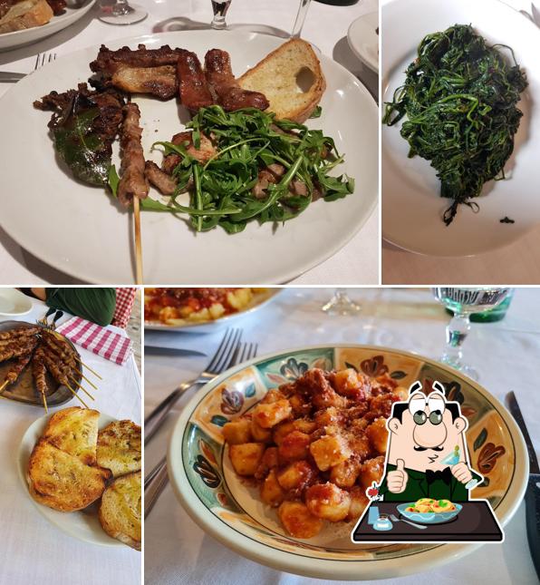 Cibo al Trattoria L'ovile Da Sabatino