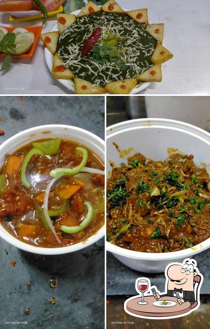 Food at Yogo's Biryani House