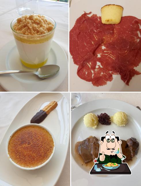 Creme brulee al La Piazzetta