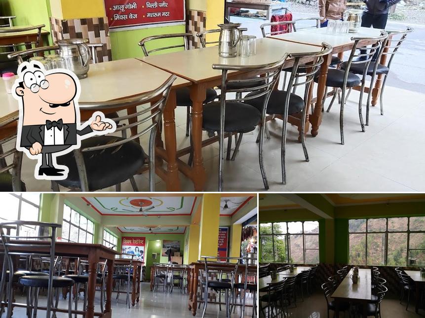 The interior of Shivam Restaurant