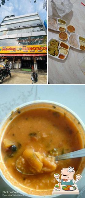 Meals at Sri Raghavendra Udupi
