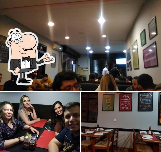 O interior do Super Pizza Pan