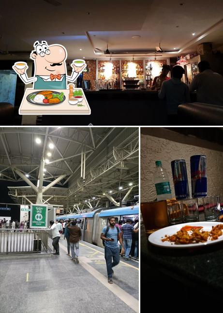 Among different things one can find food and interior at Bar House