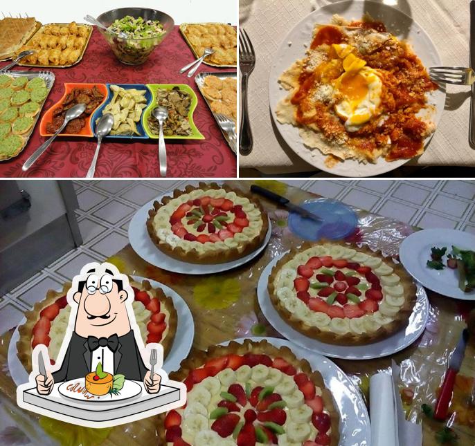 Cibo al Albergo Sa 'e Jana