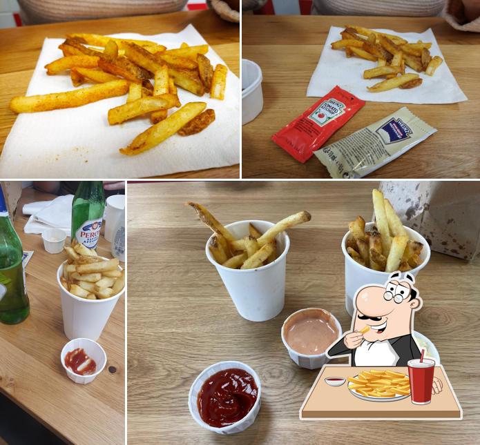 Patatine fritte al Five Guys Via Dante