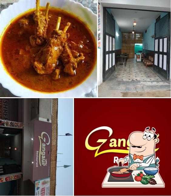 Chicken curry at Gangaur Restaurant
