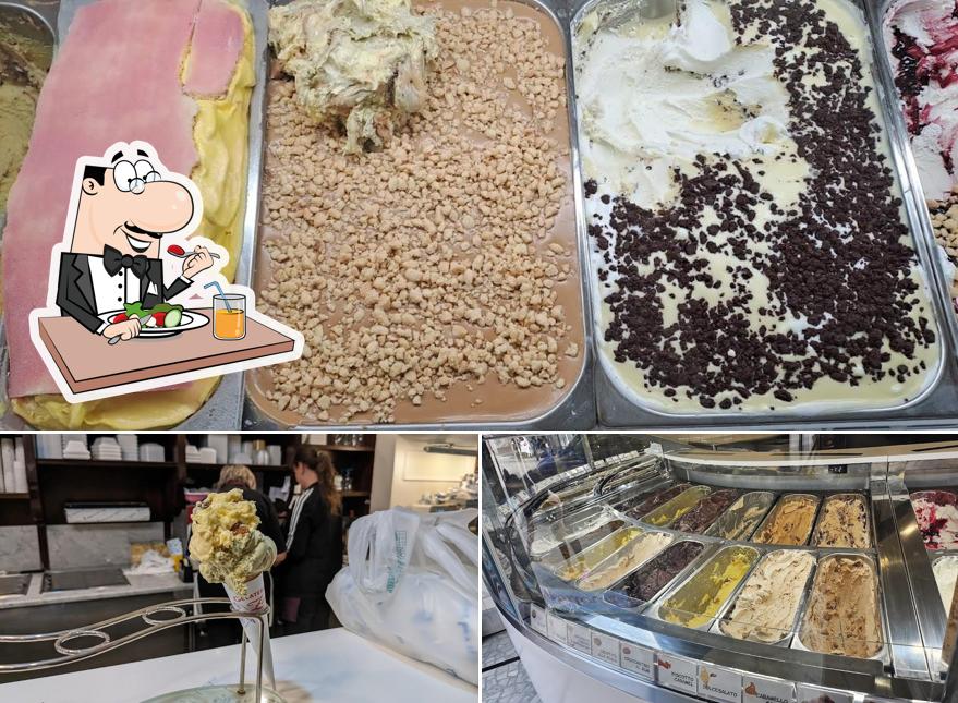 Platti al Gelateria Zampolli