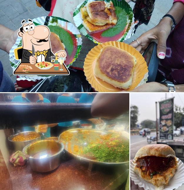 Food at Lijjat Dabeli Vadapav Maninagar
