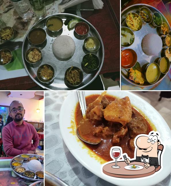 Meals at Meridian Restaurant