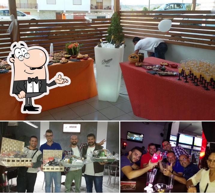 Gli interni di Winner Bar