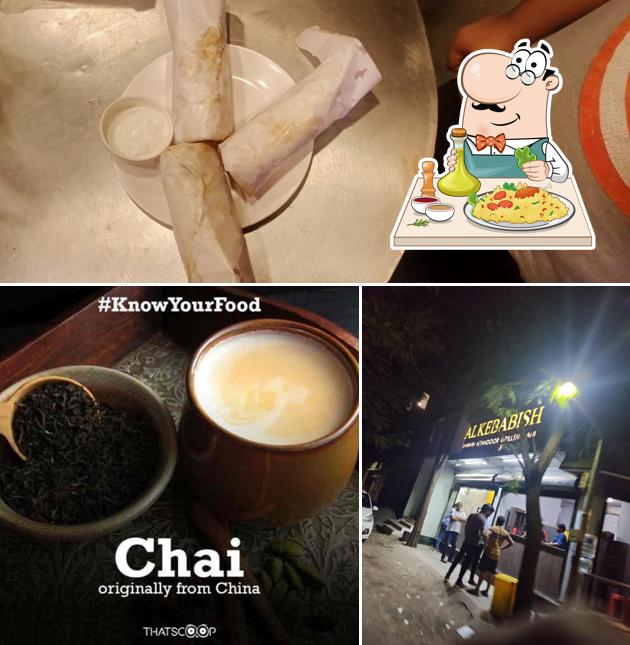 The restaurant's food and beverage