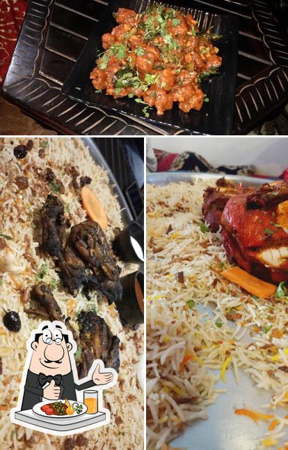 Food at Arabian Knight's Marhaba Mandi-Biryani