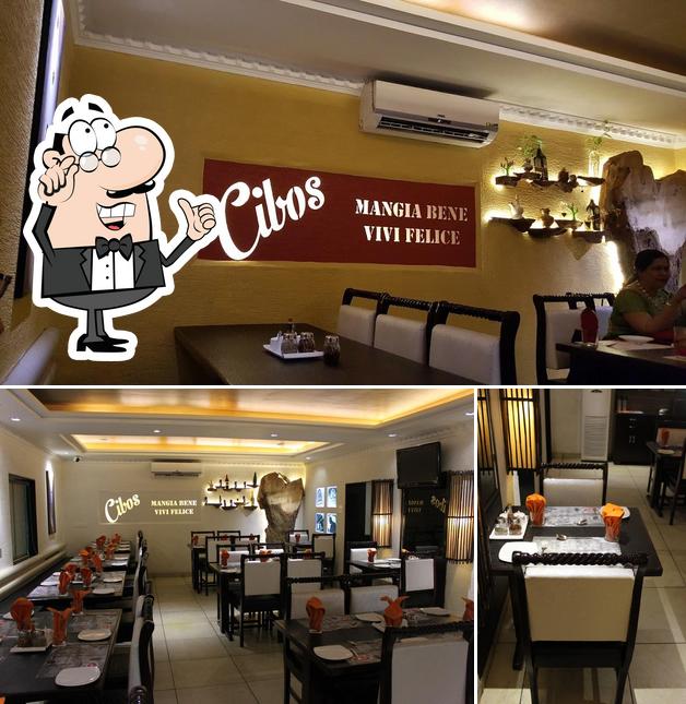 The interior of Chi's Cibos Ristorante