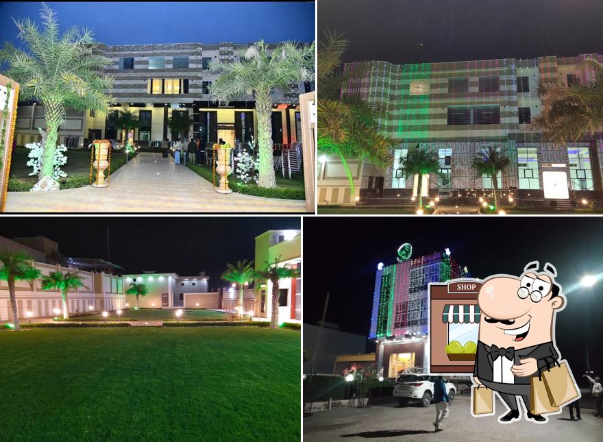 The exterior of Hotel RK Palace & RK CAFETERIA SARDAR SAHAR