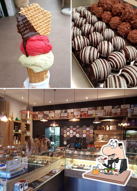 Lorenzo Pessina | Gelato - Cioccolato si caratterizza per la cibo e interni