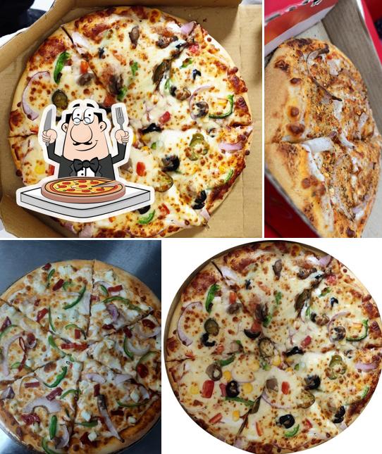 Try out pizza at My Pizza King