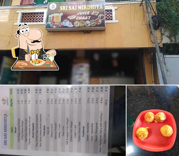 Food at Sri Sai Mirdhiya