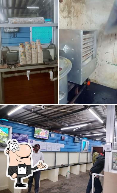 The interior of Swamy's hot foods (pure veg). J.Suguna Ram