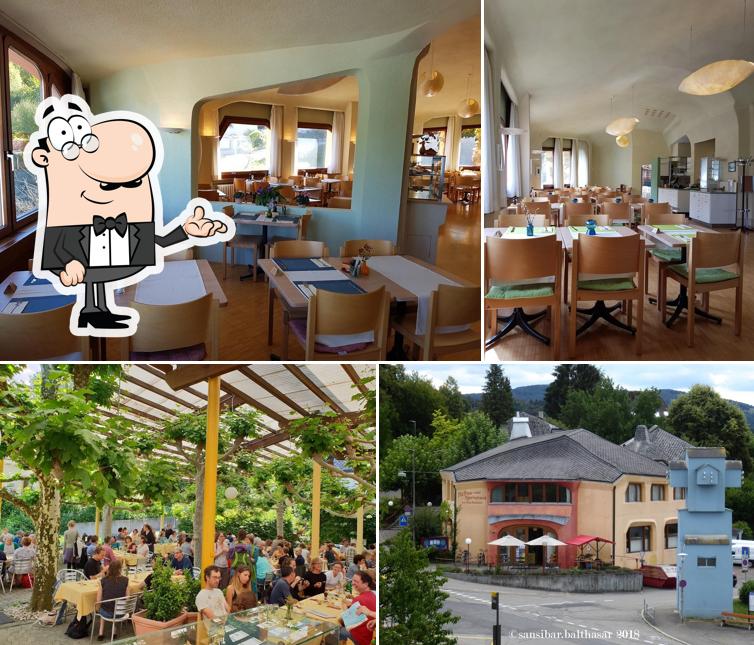 Gli interni di Vital Speisehaus