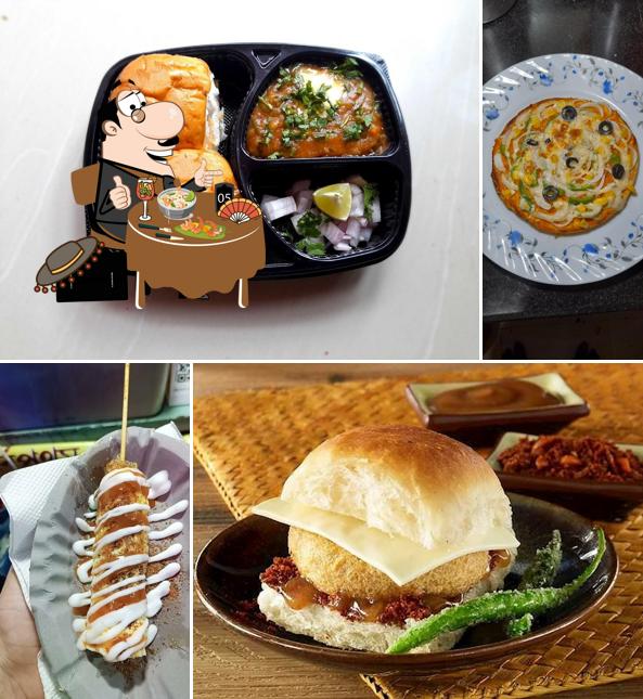 Food at Sai Vada Pav Centre