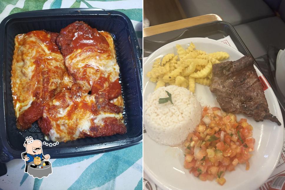Platos en The Steak Factory - Shop. Parque da Cidade