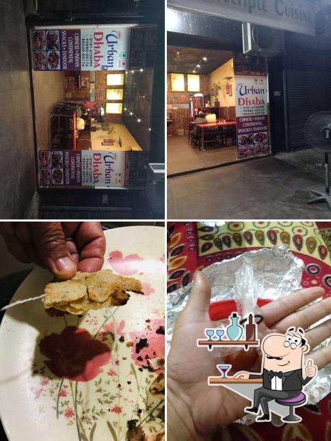 The interior of Urban Dhaba