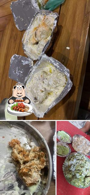 Food at Wah ji Wah champ